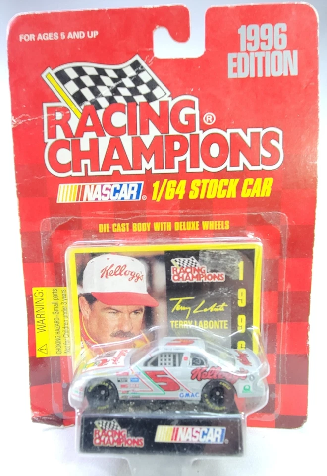 Terry Labonte #5 Kellogg's Iron Man 514 Consecutive Starts 1996 Chevrolet  - Image 1 of 1