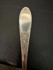 Vtg Silver Plate : Dinner Fork : WM Rogers And Son AA [IS] :  7-5/8" : TX31 - Picture 1 of 7
