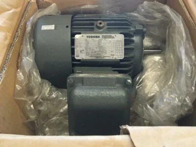 Toshiba 2 HP Motor, Cat No. 0022XPEA31A-P, 3475 RPM, XPFC, 145T Frame, 230/460V - Image 1 of 4