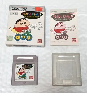 Crayon Shin Chan 3 Nintendo Game Boy Color Game COMPLETE in Box - Picture 1 of 4