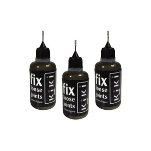 3x Fix Loose Joints Action Figure Solution by KIKI Tool 30 ml - Picture 1 of 10