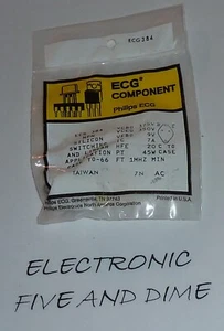 ECG384 T-NPN SI-SW LINEAR APP 1 - Picture 1 of 1