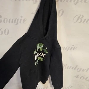 Hurley Kids Camo Logo Hoodie 2T  60% Cotton 40% Polyester  Black - Picture 1 of 6