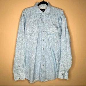 Camisa Pelham Vintage Vaquero Occidental Paisley Perla A Presión Abotonada Talla XL - Imagen 1 de 7