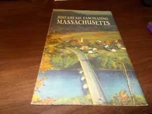 1964 Massachusetts State-issued Vintage Road Map - Picture 1 of 2