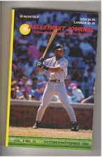 BALLSTREET JOURNAL VOL 2, NO. 10 Sheffield cover plus 10 inserts NEW