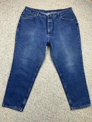 Мужские джинсы Gitano размер 40x29 премиум тяжелый синий джинсовой ткани сужающийся ноги  - Изображение 1 из 4