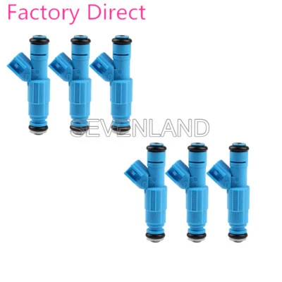 INYECTORES DE COMBUSTIBLE PARA 0280155972 para Jeep Liberty Dodge 2002-2003 3,7 L V6 6 piezas Foto 1 de 4