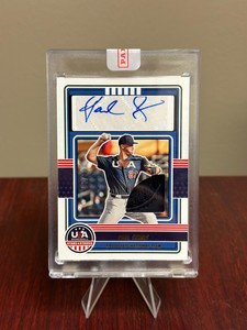 Paul Skenes #/10 2023 Stars & Stripes Shoe Patch Rookie Auto RPA RC Redemption