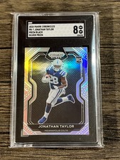 2020 Panini Chronicles - Prizm Black Silver #PB-7 Jonathan Taylor (RC)🔥Colts