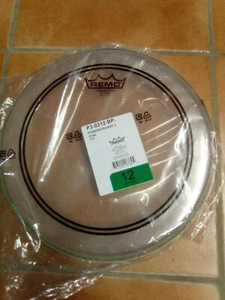 REMO P3-0312-BP POWERSTROKE 3 CLEAR, PELLE PER BATTERIA DA 12" Pollici - Picture 1 of 1