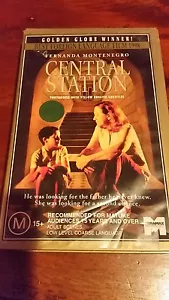 CENTRAL STATION -FERNANDA MONTENEGRO -PORTUGUESE WITH YELLOW SUBTITLES VHS VIDEO - Picture 1 of 2