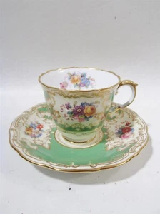 Taza y platillo Demitasse Luxe Spode Copelands China Y589 período Spode 1790-1820 - Imagen 1 de 9