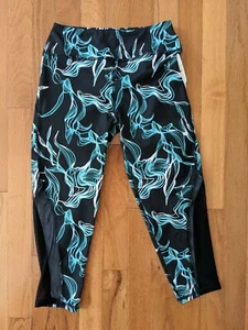 NWT Z Zella Girl Leggings Capri L Large 10-12 athletic yoga pants dance gym pe - Picture 1 of 5