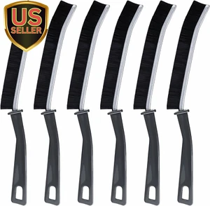 6 Pcs Hard-Bristled Crevice Cleaning Brush, Gap Cleaning Brush, Grout Brush for - Picture 1 of 8