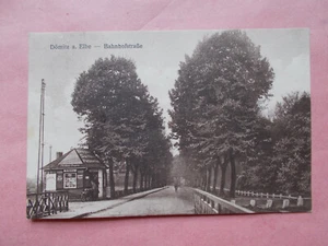 Dömitz - Bahnhofstrasse - Kiosk - Drogerie - Seifen - Parfümerie - 1927 -Früchte - Bild 1 von 3