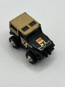 1982 LJN Toys Stunt Riders Jeep Renegade Giocattolo Indietro Nero - Foto 1 di 7