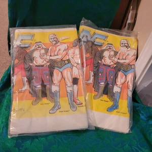 2 Vintage Party Tablecovers 1980s Marvel Super Heros Paper in Original Package - Picture 1 of 1