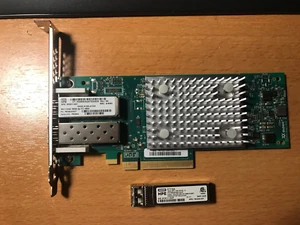 HPE QLE2692-HP P9D94A SN1100Q 16Go 2P Dual Port FC HBA 853011-001 avec 1- E7Y10A - Photo 1/3
