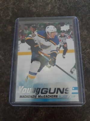 2019-20 Upper Deck Series 1 Young Guns Rookie Mackenzie MacEachern RC Card# 212 - Image 1 of 2