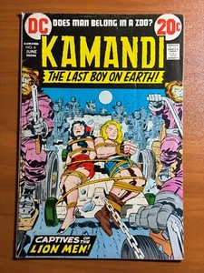 KAMANDI DC Comics No. 6 Jun 1973 The Last Boy on Earth 1st Appear of Lion Men FN - Picture 1 of 6