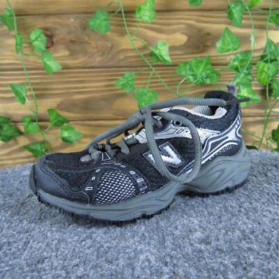 Zapatilla deportiva New Balance para niños talla T 10 461 zapatos todo terreno negros sintéticos con cordones Foto 1 de 4