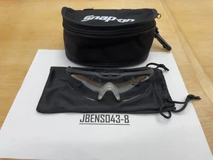 Snap-on Tools USA NEW Size Regular Sledgehammer Safety Glasses SOSG6RBKCL01 - Picture 1 of 8