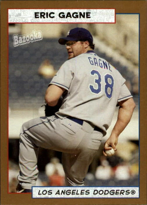 2005 Bazooka Gold Chunks Baseball Card Pick - Image 1 of 1