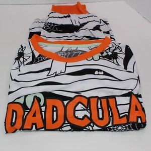 Dadcula Hombre Pequeño Halloween Pijama Conjunto Disfraz Momia Top 34-36 Inferior 28-30 - Imagen 1 de 16