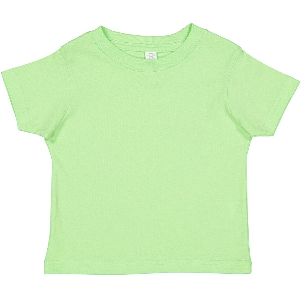 Rabbit Skins Toddler Cotton Jersey Crew Neck Short Sleeve T-Shirt - Image 1 of 1