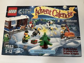 LEGO 7553 CITY Advent Calendar 2011 Christmas Holiday Police Fishing NEW SEALED