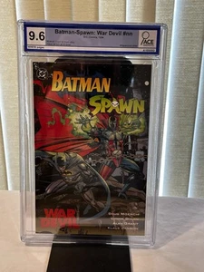Batman-Spawn: War Devil #nn DC Comics 1994 White Pages ACE 9.6 - Picture 1 of 12