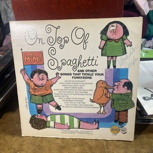 1972 Vinyl “On Top Of Spaghetti And Other Songs That Tickle Your Funny Bone” - Picture 1 of 8