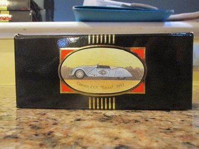 Citroen 2CV Barbor "Yacco" 1953 en resina 1/43 de NOREV con caja solo ventas en EE. UU. Foto 1 de 4