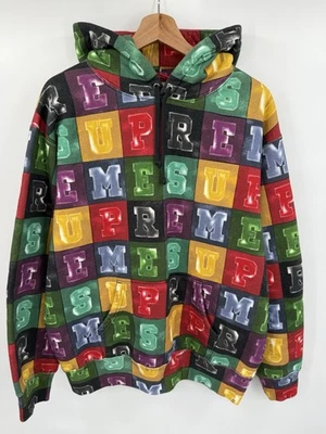 Supreme Blocks Hooded Sweatshirt Multicolor FW20 Men's Size Medium - Image 1 of 4