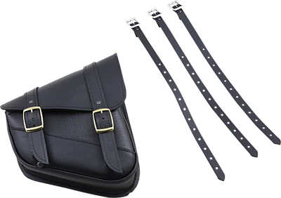 Alforja Willie & Max para motocicleta negra brazo oscilante 1957-2021 Harley Sportster Foto 1 de 4