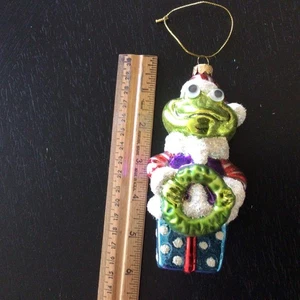 Summit Weihnachtsschmuck süßer Frosch. - Bild 1 von 4