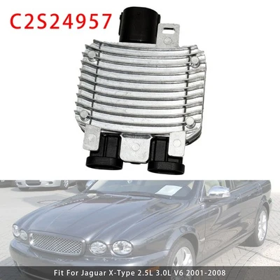 Radiator Fan Control Module For Jaguar X-Type 2.5L 3.0L V6 2001-2008 C2S24957 Foto 1 de 4