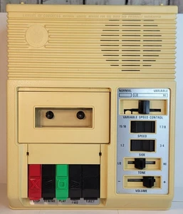Vintage C-1 Library Congress Cassette Tape Player - getestet funktioniert - Bild 1 von 7