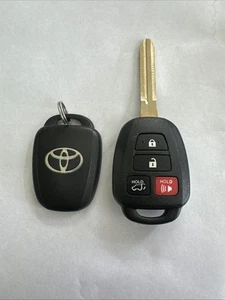 OEM TOYOTA 13-19 OEM REMOTE HEAD KEY LESS ENTRY REMOTE FOB H-CHIP BLANK SUV - Bild 1 von 2