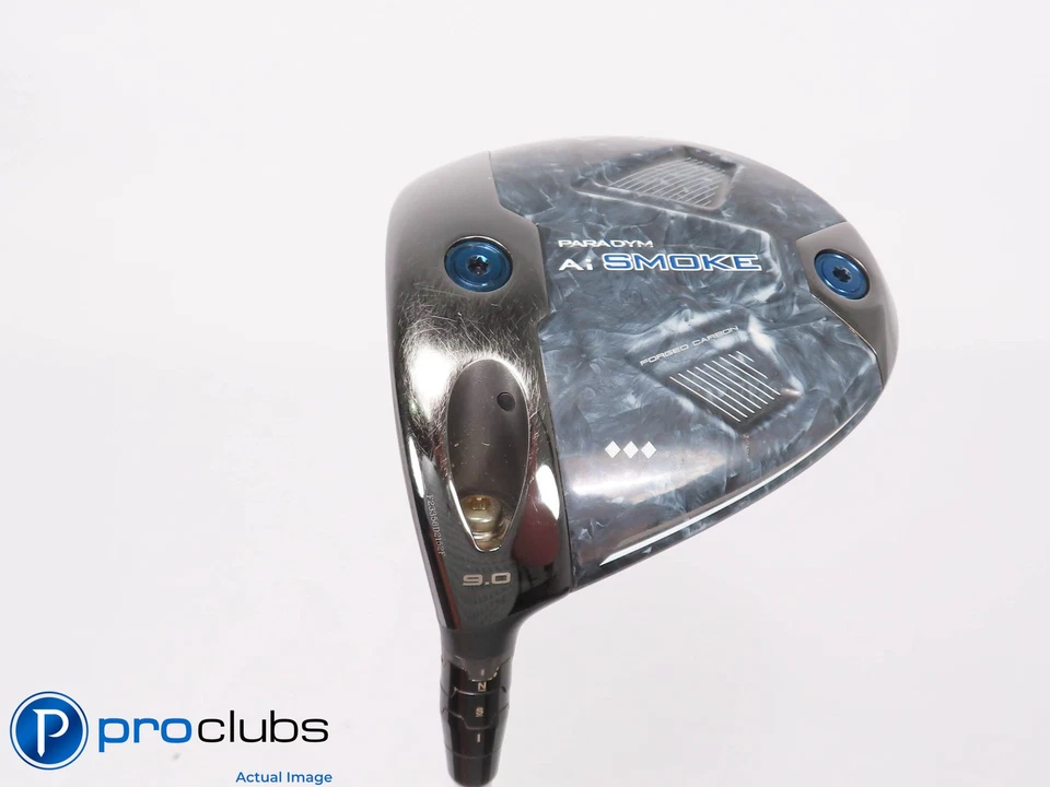 Left Handed Callaway Ai Smoke Triple Diamond 9* Driver - Rogue 60g X-Flex 461165 - Image 1 of 4