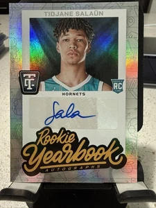 2024-25 Panini Totally Certified Rookie Yearbook Tidjane Salaun Auto  - Picture 1 of 6