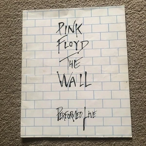 Pink Floyd Tour programme The Wall Live Tour 1980 Ref A - Bild 1 von 1
