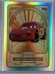 Lightning McQueen Green Mint Foil /75 2025 NYCC Topps Disney Mint #83 - Picture 1 of 2