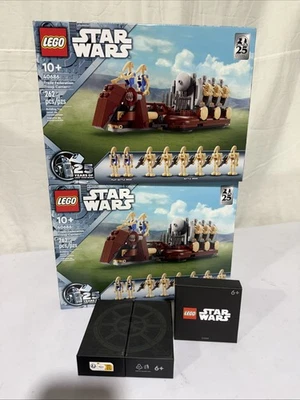 2x LEGO NISB Star Wars 40686: Trade Federation Troop Carriers + May 4th Promos - Image 1 of 4