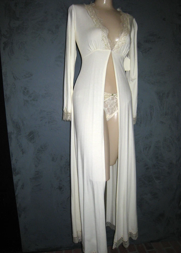 Claire Pettibone Robe Ivory Couture 法国香草 Kylie 睫毛 34 S NeW 未穿 — 第 1/4 张图片