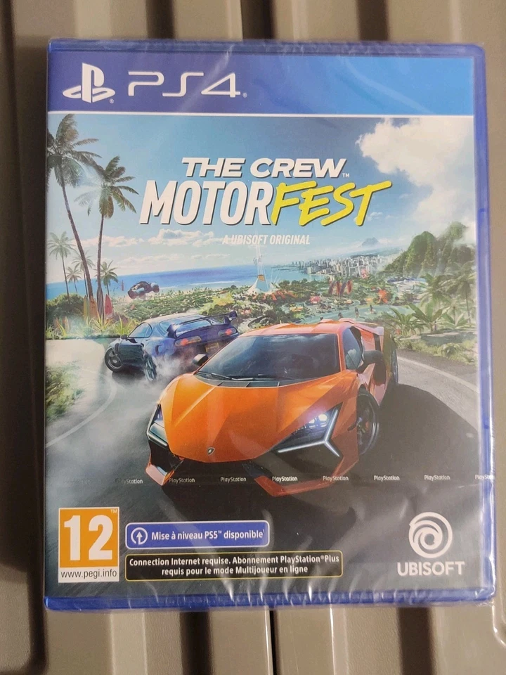 The Crew Motorfest - Jeu PS4 - Neuf Sous Blister - Rare - FR - Photo 1/2