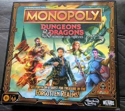 Boardgame Hasbro Monopoly  'Dungeons & Dragons Honor Among Thieves ' New - Image 1 of 3