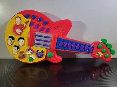 The Wiggles 2003 Spin Master Sing & Dance Guitar Tested & Works Kids Music - Image 1 of 4