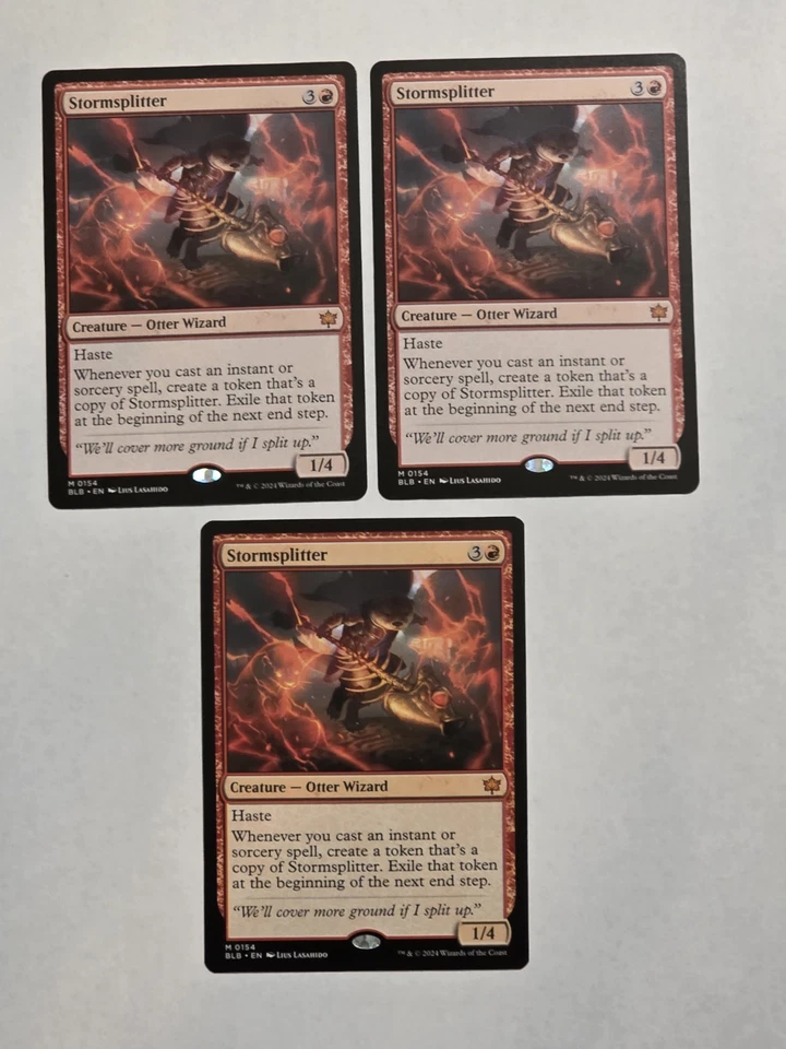 3x Stormsplitter - Bloomburrow - Near Mint - MTG - Image 1 of 1